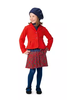 Выкройка: Жакет с баской