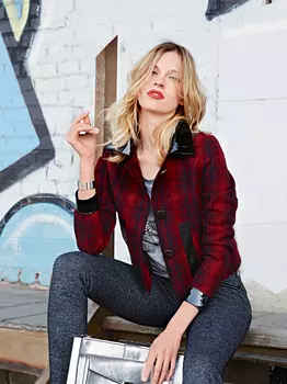 Выкройка: Жакет с отложным воротником