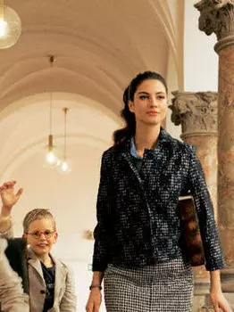 Выкройка: Жакет с отложным воротником