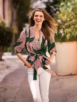 Выкройка: Жакет с полудлинными рукавами