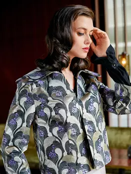 Выкройка: Жакет с рукавами 7/8