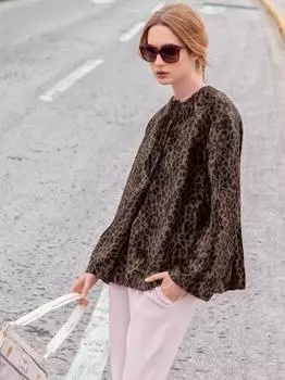 Выкройка: Жакет с рукавами реглан