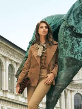 Выкройка: Жакет с широкими лацканами