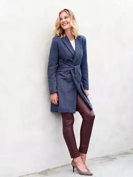 Выкройка: Жакет с широкими завязками