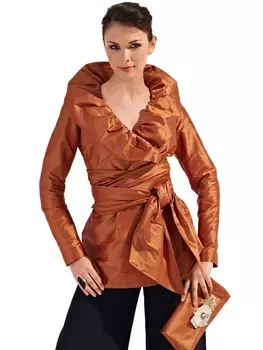 Выкройка: Жакет с запахом