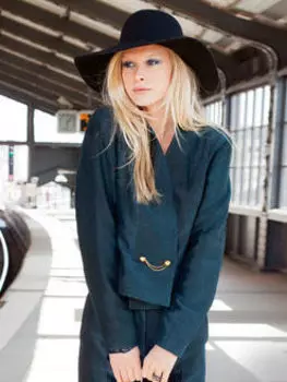 Выкройка: Жакет со скошенными полочками