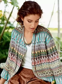 Выкройка: Жакет свободного силуэта