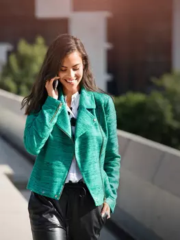 Выкройка: Жакет в байкерском стиле