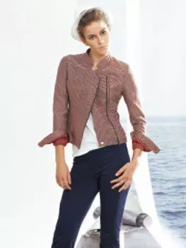 Выкройка: Жакет в байкерском стиле