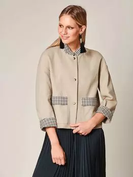 Выкройка: Жакет в стиле брит-шик