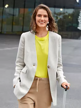 Выкройка: Жакет в стиле casual-шик