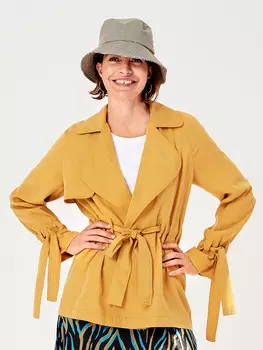 Выкройка: Жакет в стиле тренча