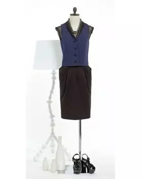 Выкройка: Жилет