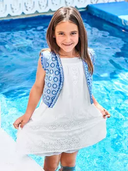 Выкройка: Жилет для девочки