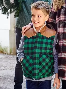 Выкройка: Жилет для мальчика