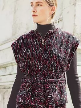 Выкройка: Жилет из букле