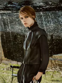 Выкройка: Жилет из натуральной кожи