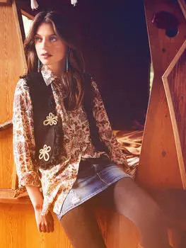 Выкройка: Жилет из натуральной овчины