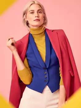 Выкройка: Жилет приталенного силуэта