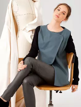 Выкройка: Жилет приталенного силуэта