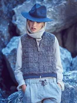 Выкройка: Жилет прямого кроя