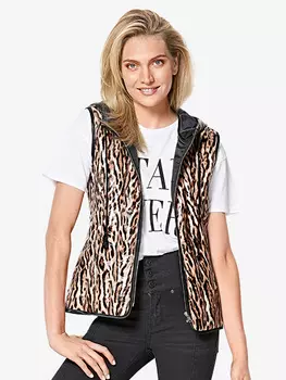 Выкройка: Жилет с капюшоном