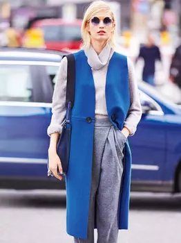 Выкройка: Жилет с открытыми срезами