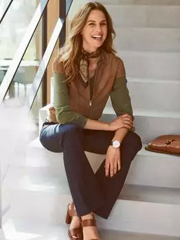 Выкройка: Жилет с воротником-стойкой