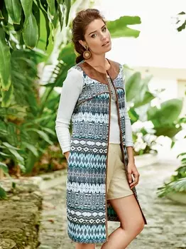 Выкройка: Жилет узкого кроя