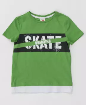 Футболка с принтом Button Blue