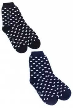 Комплект из 2 пар носков Button Blue