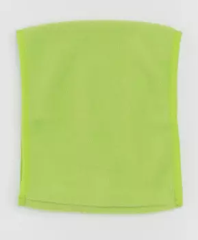 Салатовый флисовый воротник Button Blue