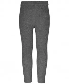 Серые меланжевые рейтузы Button Blue