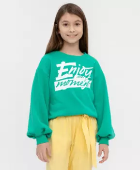 Толстовка с принтом Button Blue