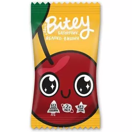 Батончик детский яблоко-вишня Bitey 25г