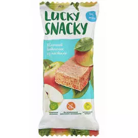 Батончик из пастилы яблочный Lucky Snacky 30г