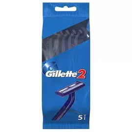 Бритвы для бритья одноразовые Gillette 5шт