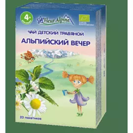 Чай альпийский вечер Fleur Alpine 20г