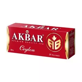 Чай цейлон Акбар 50г