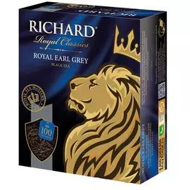 Чай черный Earl Grey Richard Royal 100*2г