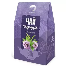 Чай черный с чабрецом Алтэя 80г