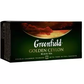 Чай Greenfield Golden Ceylon 25пак