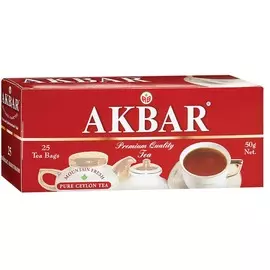 Чай черный Akbar 25 пакетиков