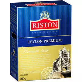 Чай Riston Цейлонский Премиальный черный 100г