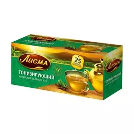 Чай тонизирующий зеленый Лисма 37,5г