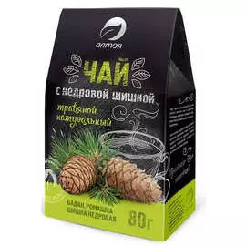 Чай травяной с шишкой Алтэя 80г