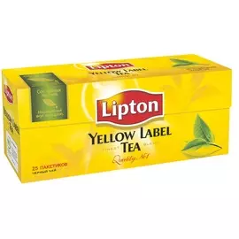 Чай Yellow Label Lipton 25*2г