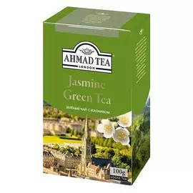 Чай зеленый с жасмином Ahmad Tea 100г