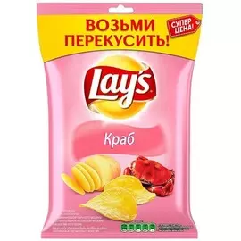 Чипсы краб Лейз 40 г