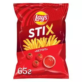 Чипсы стикс кетчуп Lays 65г